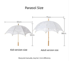 Hollow Lace Princess Lolita Parasol