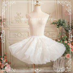 Aurora&Ariel - Short A Line Petticoat Collection | 13.8" (35 cm) Length, Mini to Extreme Puffy