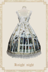 Knight night - The Saint Priest - Stained Glass·Sain Lolita Jumper Dress