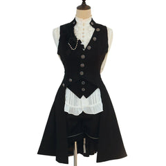 Immortal Thorn - Forever Night Poem - Male Lolita Ouji Lolita Vest