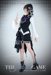 Forest Fluorescent Carps - The Judge's Game - Black Ouji Lolita Shorts Suit Prince Long Sleeved Shirt