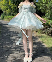 Meowing and fruity - Miss Dael Fairy Lolita OP Dress