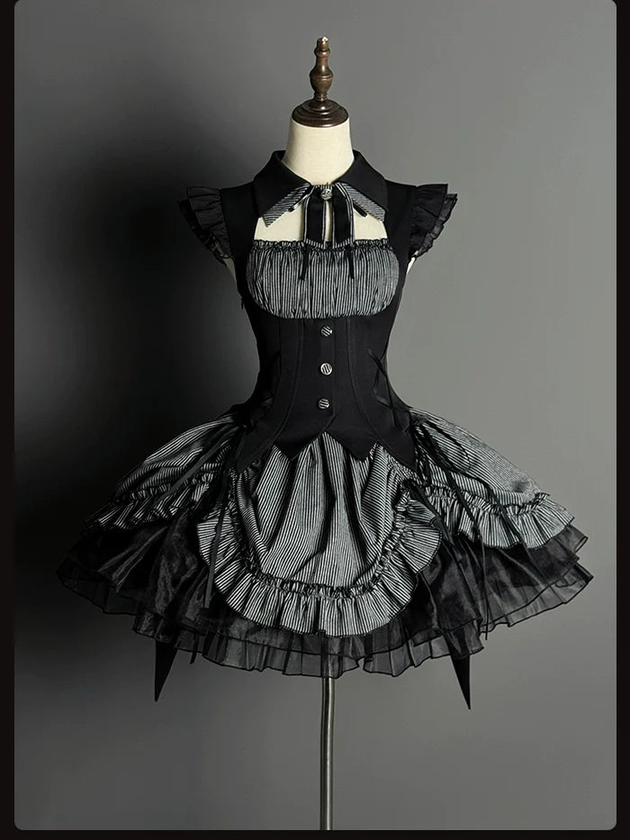 Alice Girl - Lolita Potion - Gothic Lolita JSK Halloween Sleeveless Lolita Dress