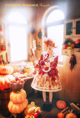 Chemical Romance - Freshly Baked Bread - Sweet Lolita OP Dress Long Sleeve Dress