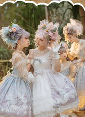 Confession Balloon - Unicorn - Sweet Lolita Dress and blouse Multicolors