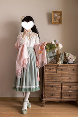 Sentaro - Canneles Elegant Classic High Waist Lolita Skirt