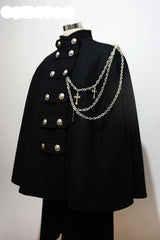 La Pomme - Rinngo Himoto - Ouji Lolita Neutral Cloak with Cross Chain