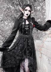 Blood Supply - Misty - Gothic Lolita Dress Black JSK Halloween