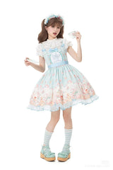 NanShengGe - Sheep Party - Sweet Lolita Jumper Dress Print SK