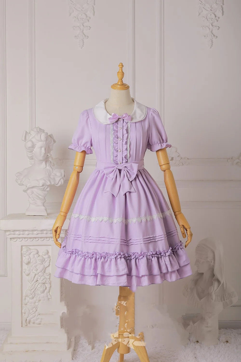 Strawberry Witch - Ice Cream Puffs - Sweet Lolita OP