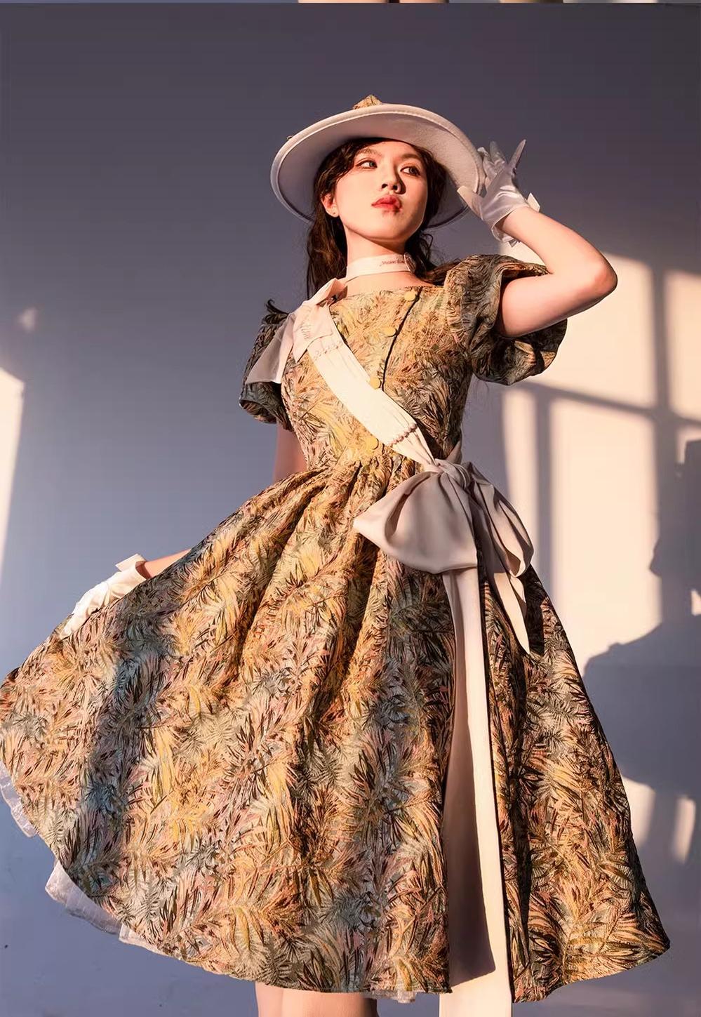 ZJstory - Gilded Years 4.0 - Retro Lolita Dress Suit Elegant Lolita Coat Set