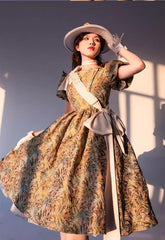 ZJstory - Gilded Years 4.0 - Retro Lolita Dress Suit Elegant Lolita Coat Set