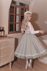 Sentaro - Canneles Elegant Classic High Waist Lolita Skirt