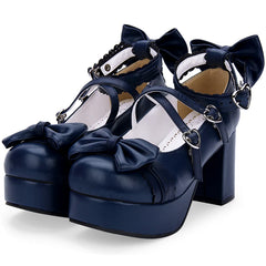 Angelic imprint - Sweet Lolita Heels Shoes Princess Tea Party Low Cut Shoes