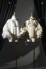 ZJstory - Dragon Bone Cemetery - Gothic Lolita Long Sleeve Blouse