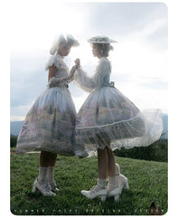 Summer Fairy - IP Collab Sweet Lolita Jumper Dress Flutter Sleeves OP