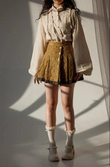 ZJstory - Starry for You - Vintage Lolita Shirt American Retro Style Blouse